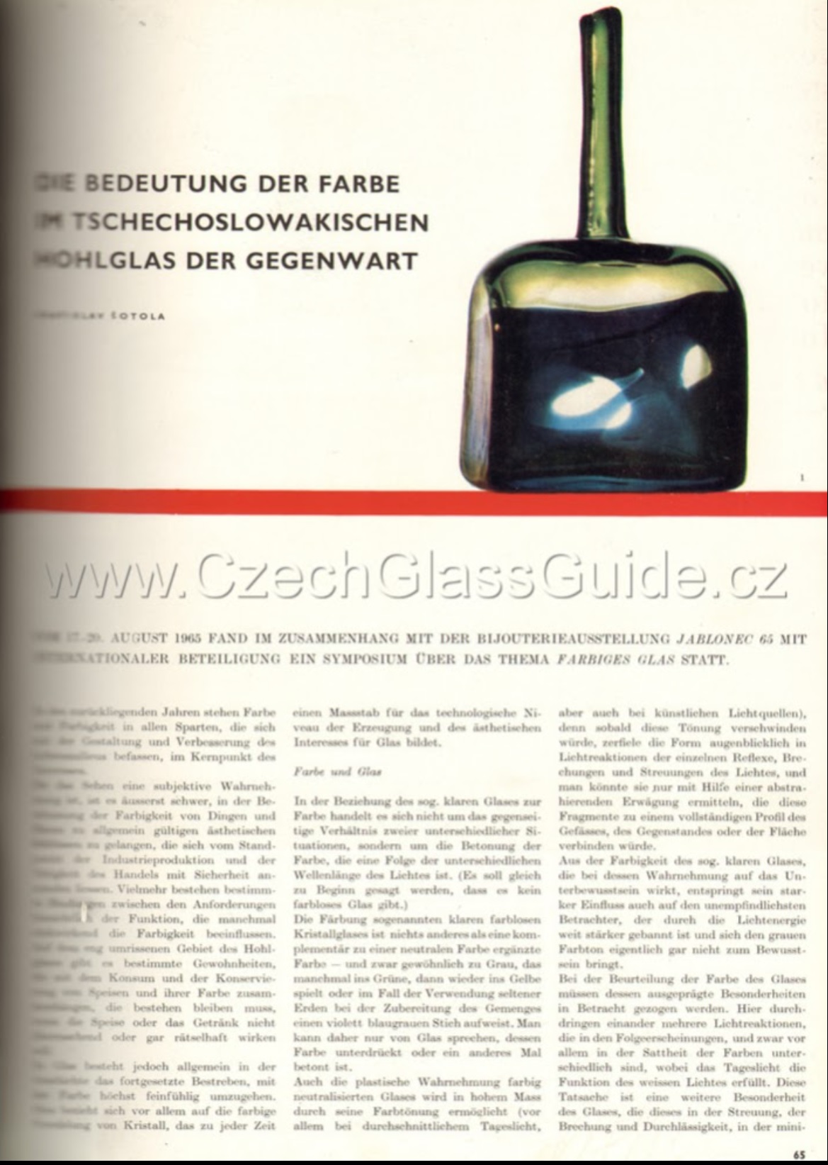 Glasrevue 1966/3