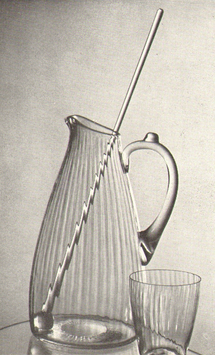 Borské sklo -  Drinking set