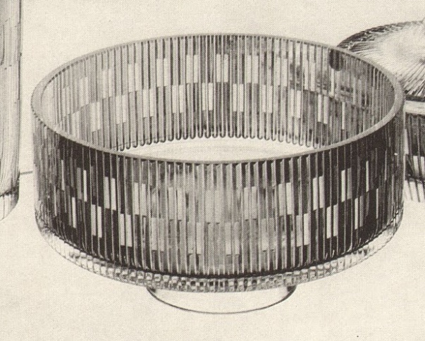 Poděbradské sklárny - 21-634/TS 833/8", Bowl