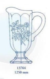 Heřmanova huť -  13764/1250 ml, Jug