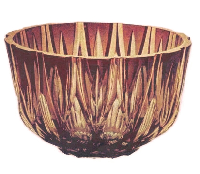 Poděbradské sklárny - 150358/B-14, Bowl