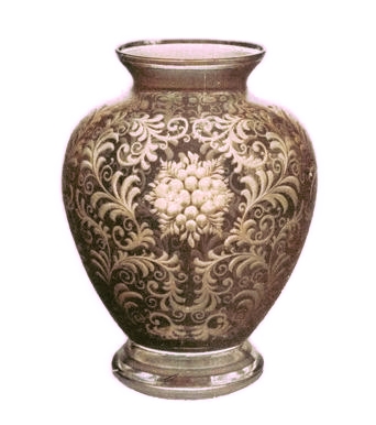 Borské sklo - 1027/8418,  Vase