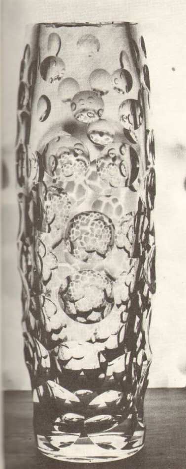 Poděbradské sklárny -  1102/1129/61, Vase