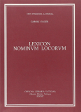 Caroli Egger Lexicon nominum locorum